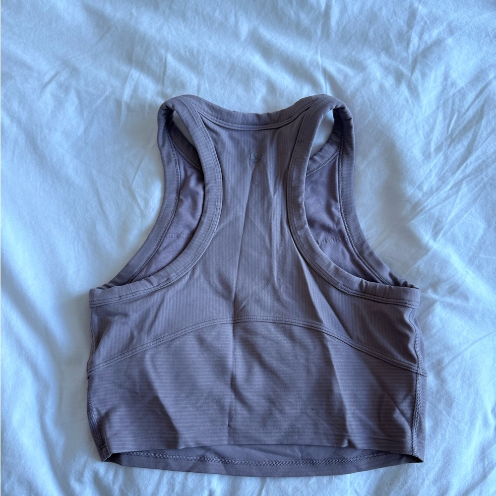 Lululemon Purple Crop Top